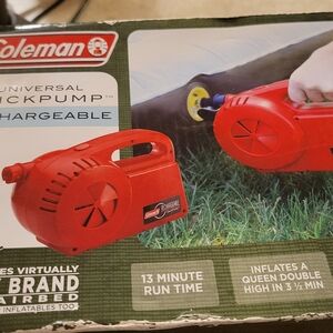 Coleman Red Rechargeable QuickPump